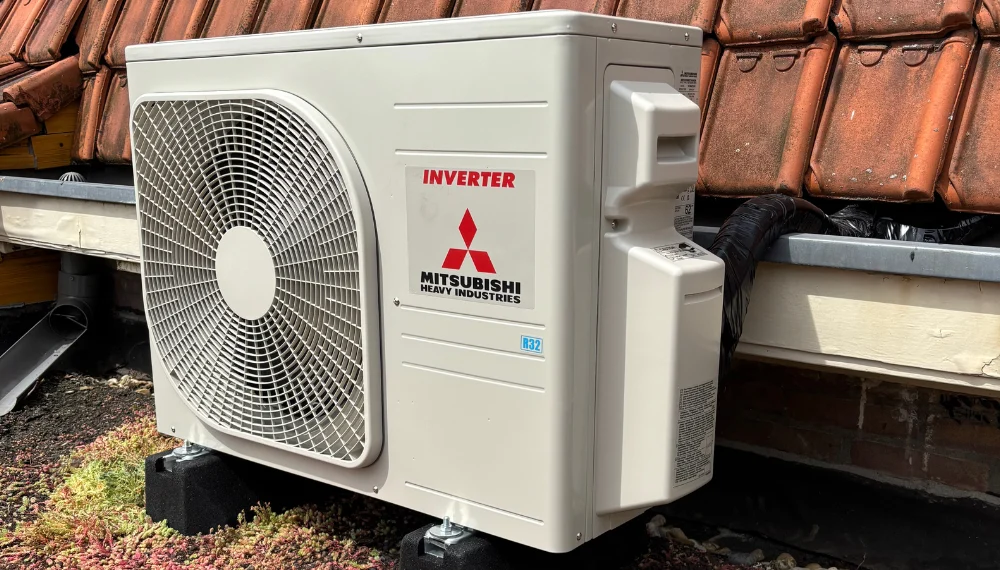 Multi-split airco in een jaren 50 woning